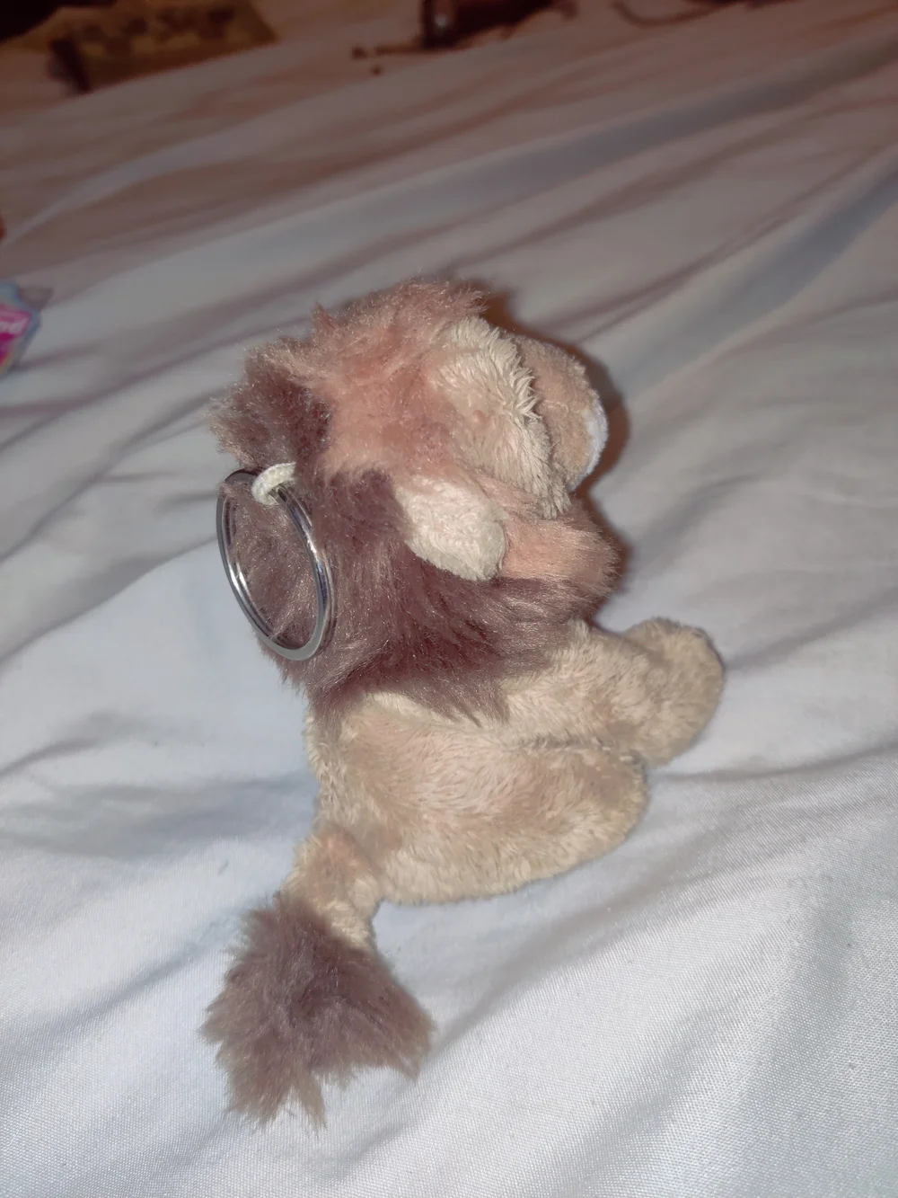 Y2K Aesthetic South Africa Lion Plush Keychain | Cute Cargo Bag Charm